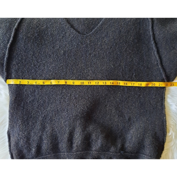 Free People Irresistible V-neck Frayed Sweater - Picture 12 of 12